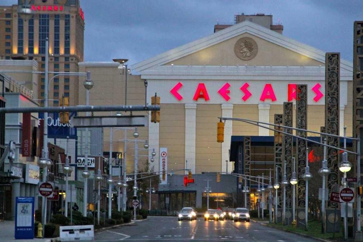 Caesars Entertainment Atlantic City casino DGE fine